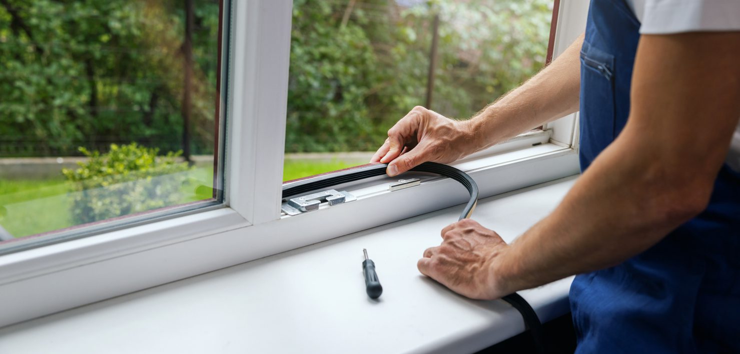 uPVC window seal repair by Shearline Locksmiths