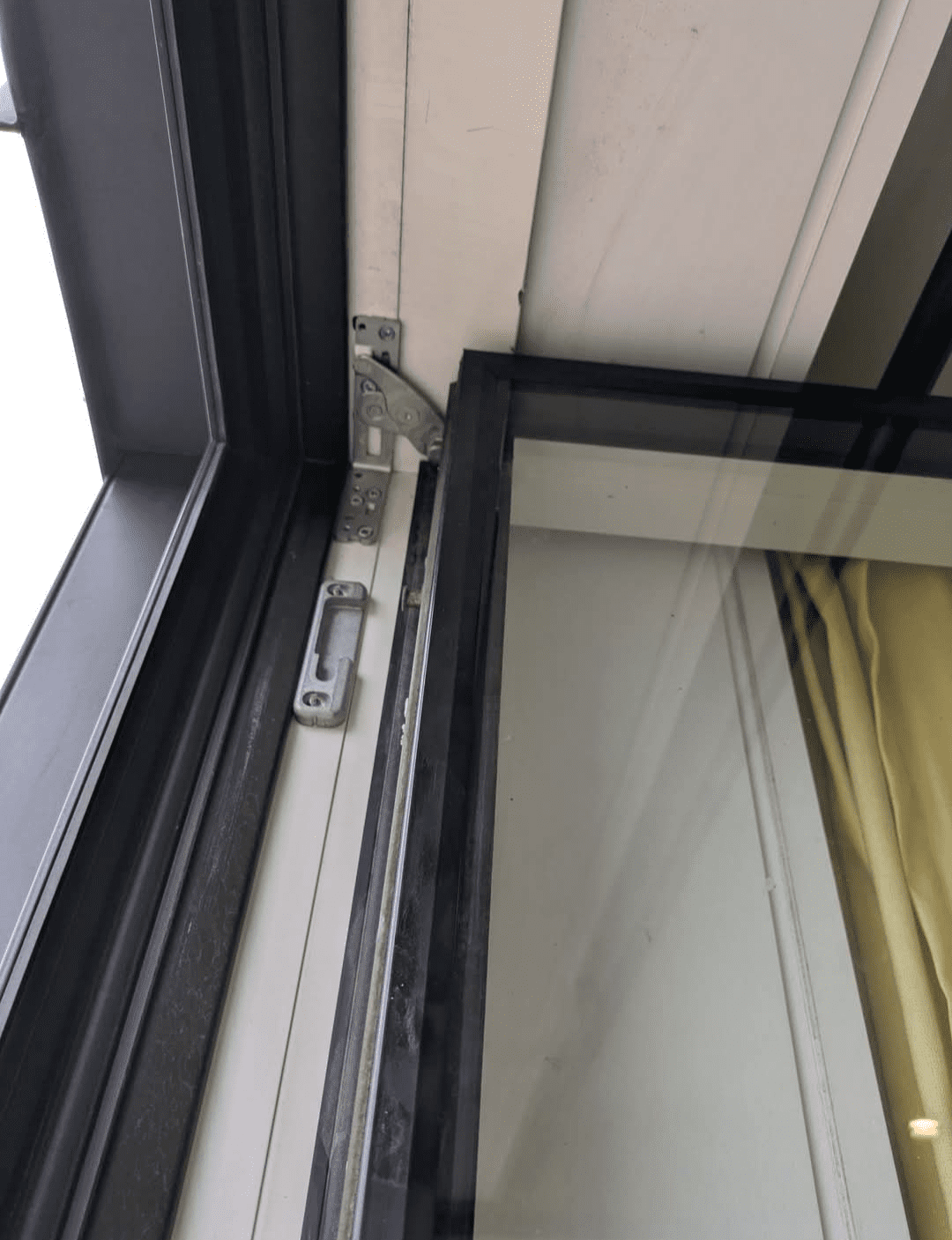 A repaired window lock by Shearline Locksmiths